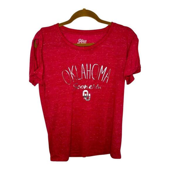 Tops - Oklahoma Sooners Red Graphic Tee
